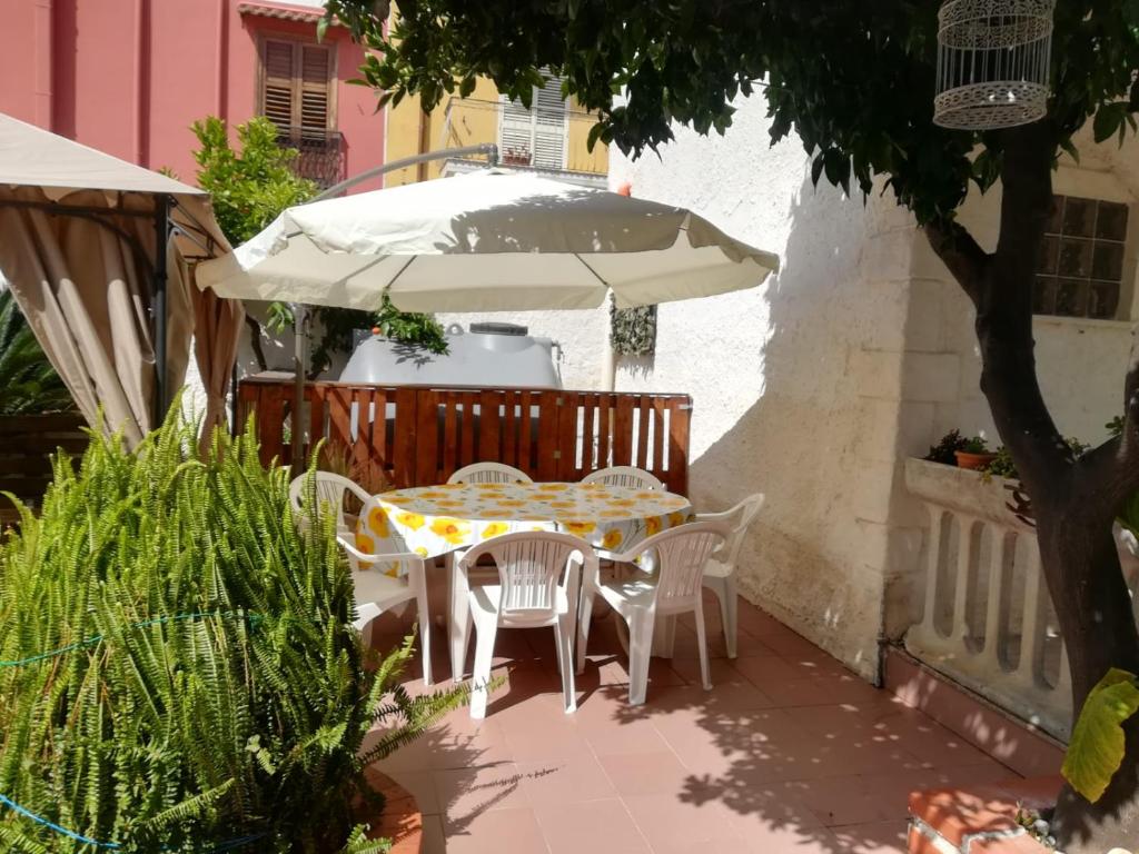 Patio nebo venkovní prostory v ubytování Casa Antica