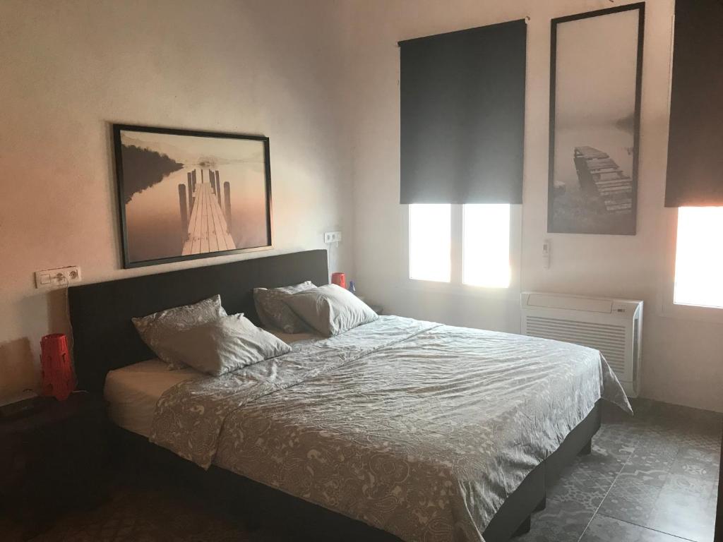 Katil atau katil-katil dalam bilik di Casa Laryssiou