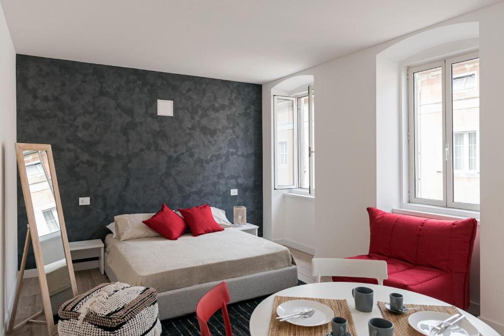 Postel nebo postele na pokoji v ubytování Paduina3 Comfort Apartments