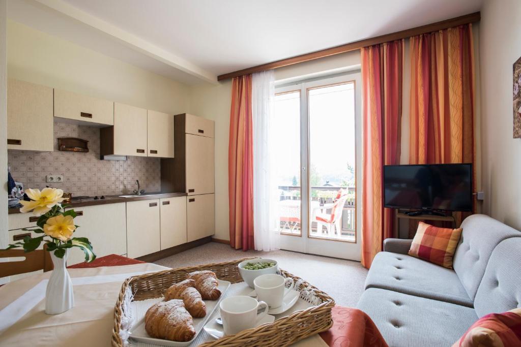 Posezení v ubytování Gästehaus Karawankenblick
