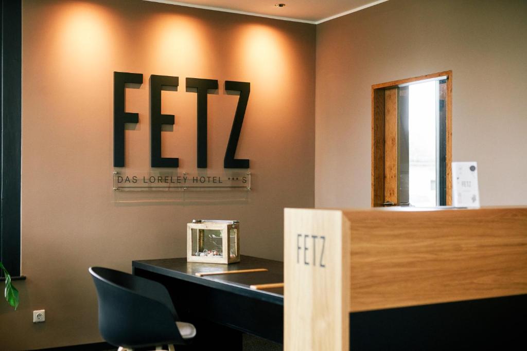 Certifikát, hodnocení, plakát nebo jiný dokument vystavený v ubytování FETZ DAS LORELEY HOTEL