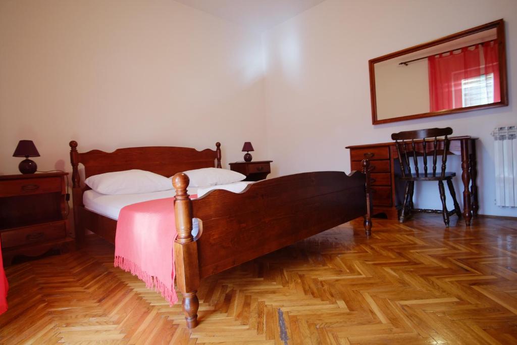 Postel nebo postele na pokoji v ubytování Apartment Gordana