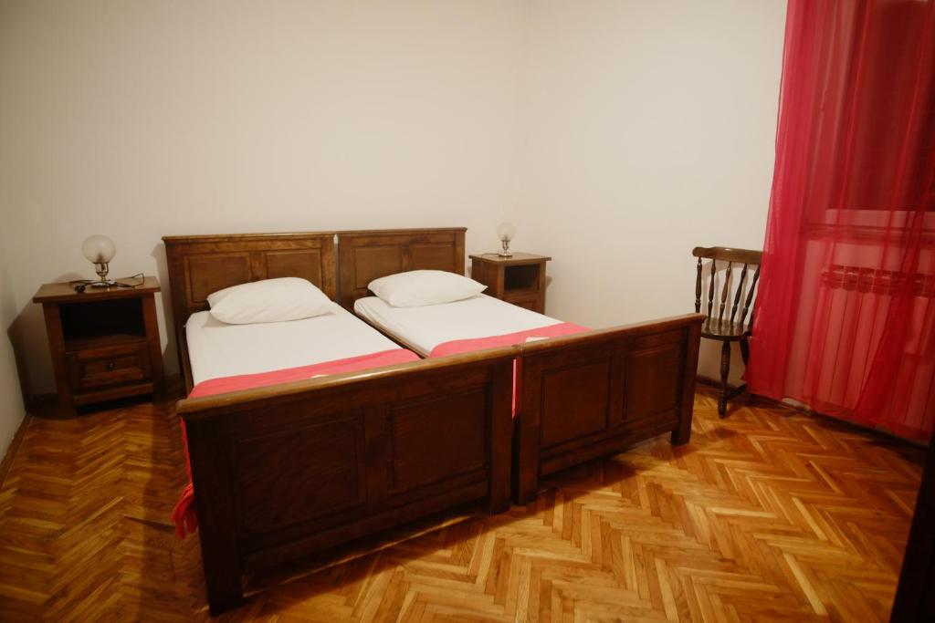 Postel nebo postele na pokoji v ubytování Apartment Gordana