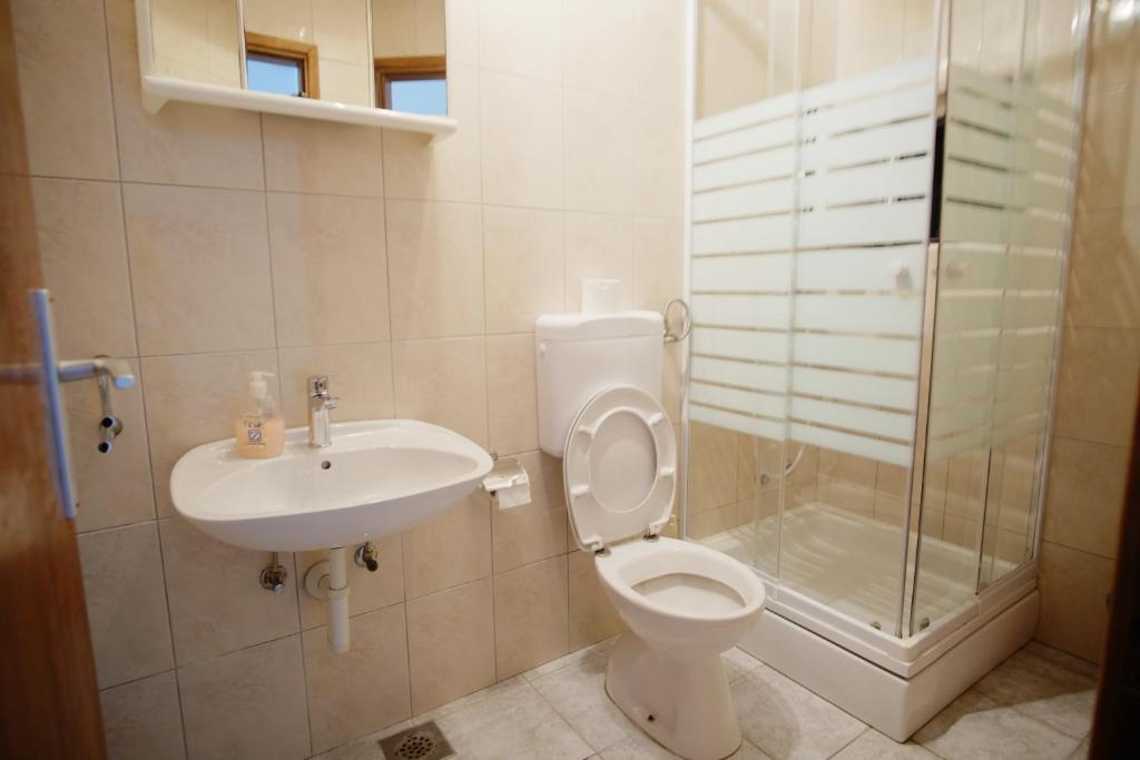 Koupelna v ubytování Apartment Gordana