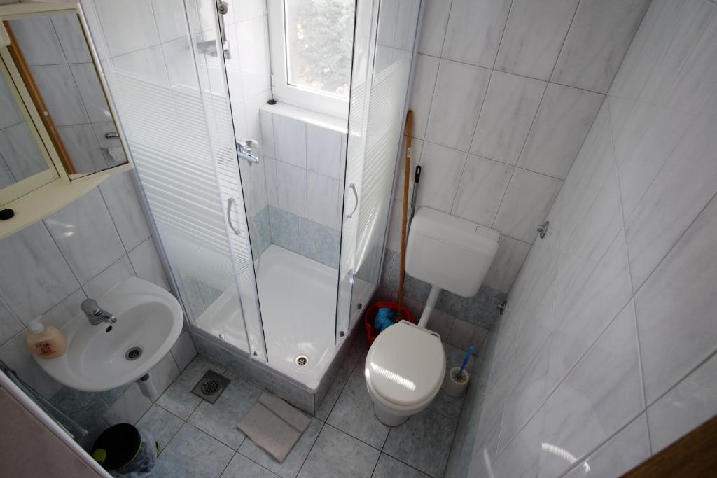 Koupelna v ubytování Apartment Gordana