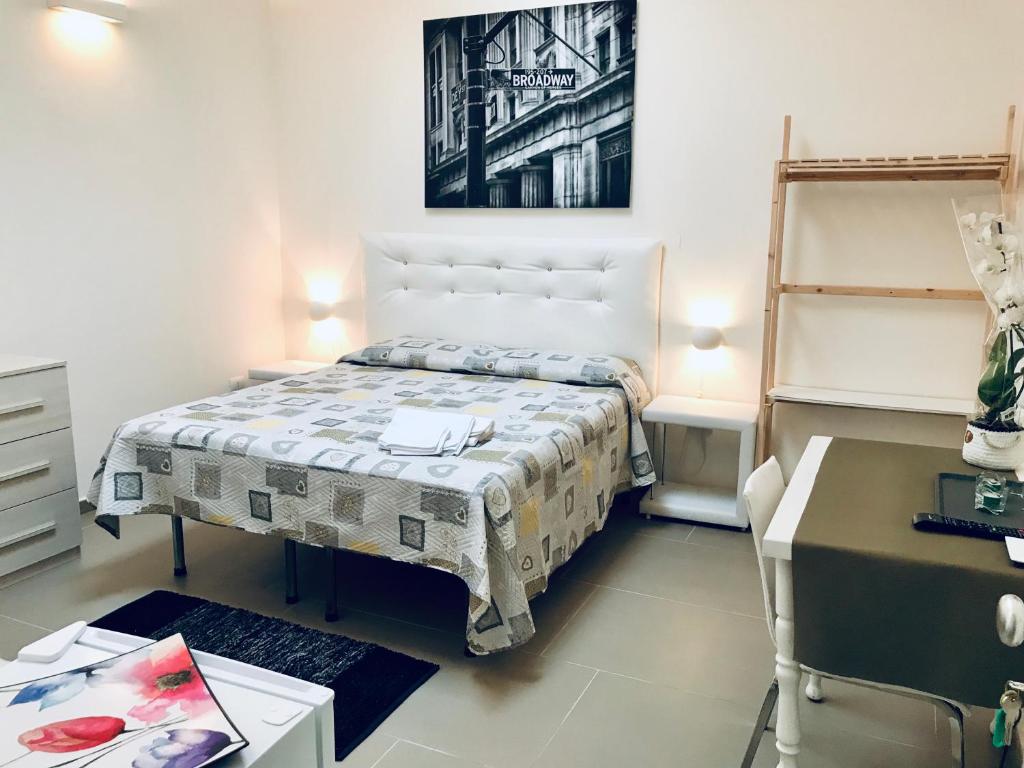 Postel nebo postele na pokoji v ubytování Salento Levante