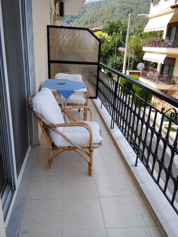 Balkón nebo terasa v ubytování Tatiana`s apartments