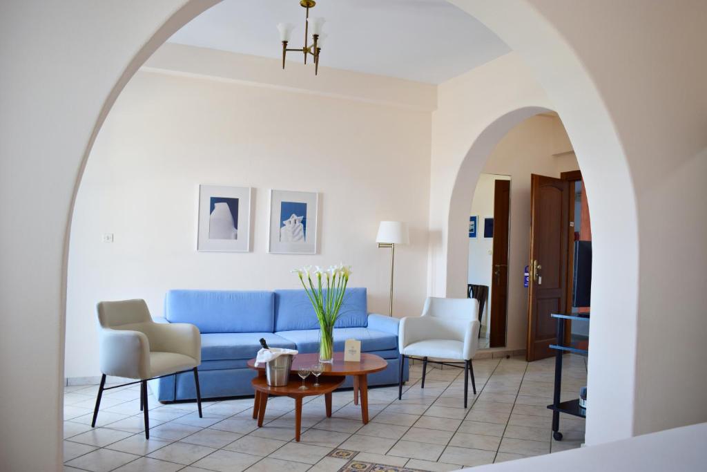 Posezení v ubytování Hotel Adonis
