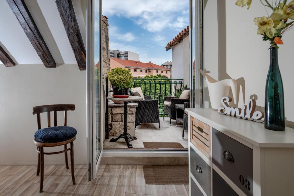 Balkón nebo terasa v ubytování Casa Carminatti Apartments