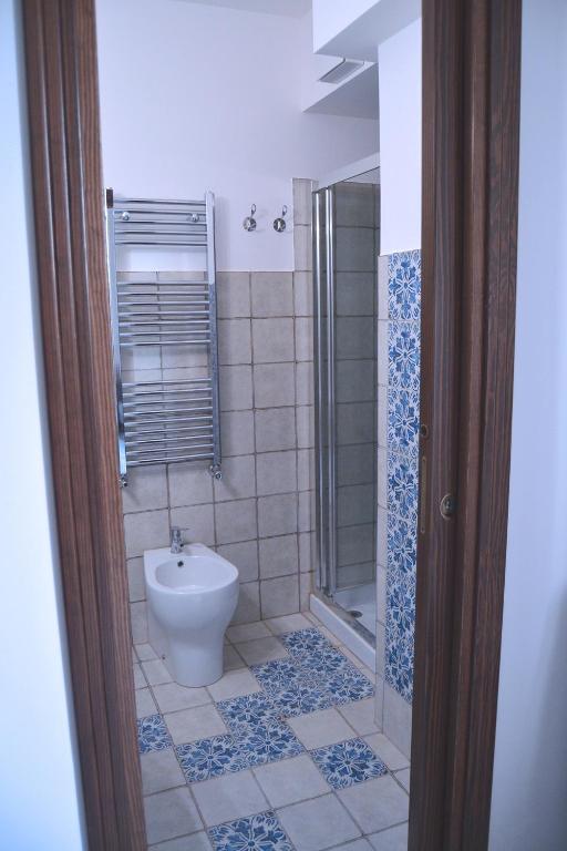 Koupelna v ubytování BnB Agorà Panoramic Rooms