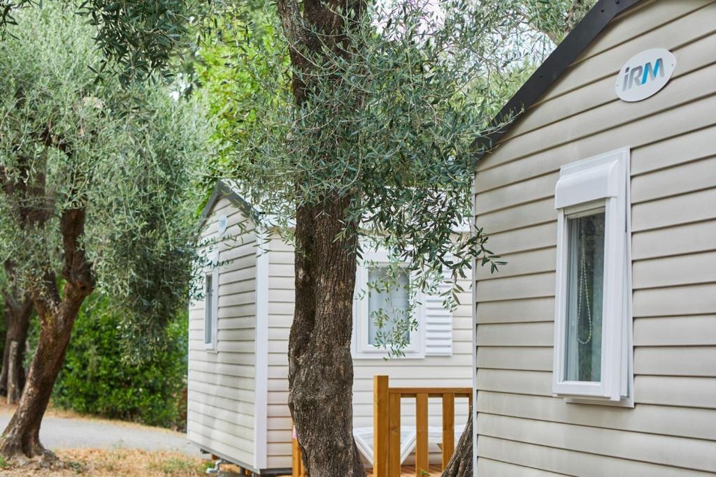 Zahrada ubytování Camping la Paoute
