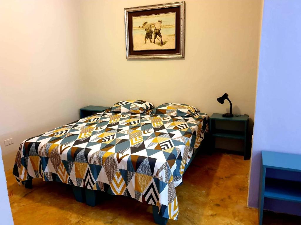 Postel nebo postele na pokoji v ubytování Gipsy Ranch Rooms