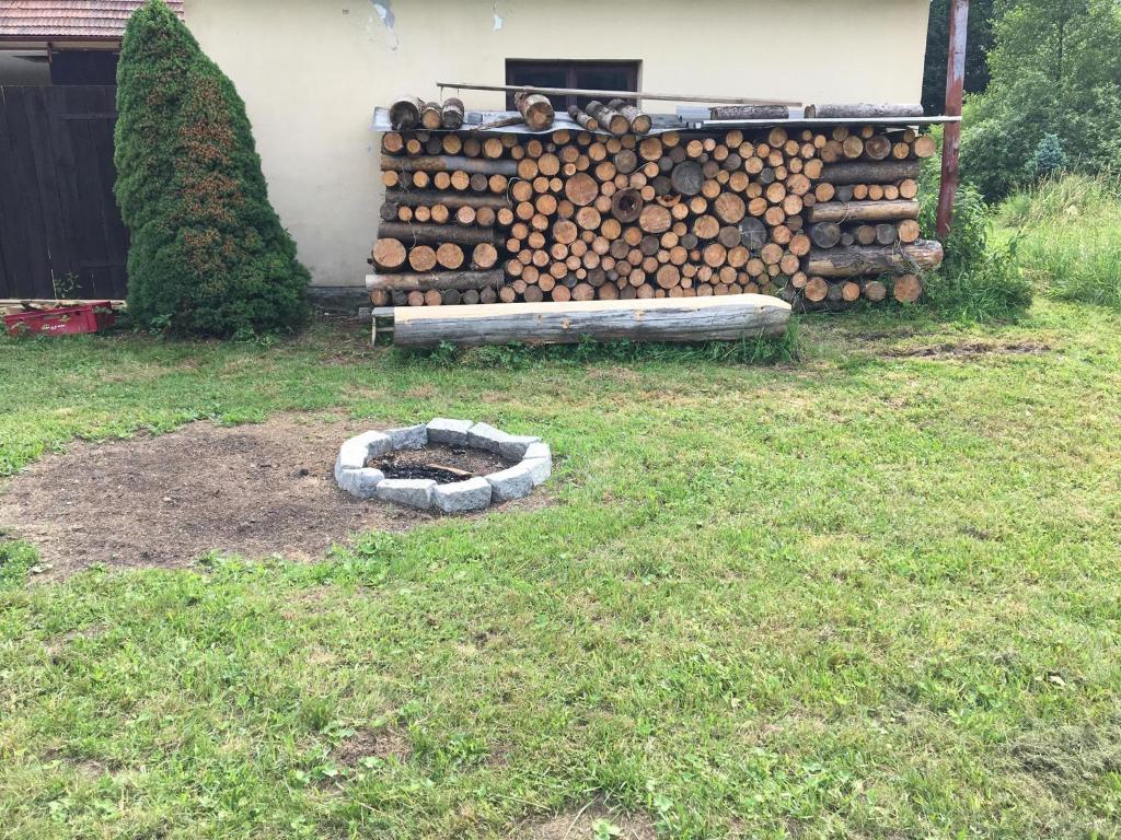 Zahrada ubytování Chaloupka