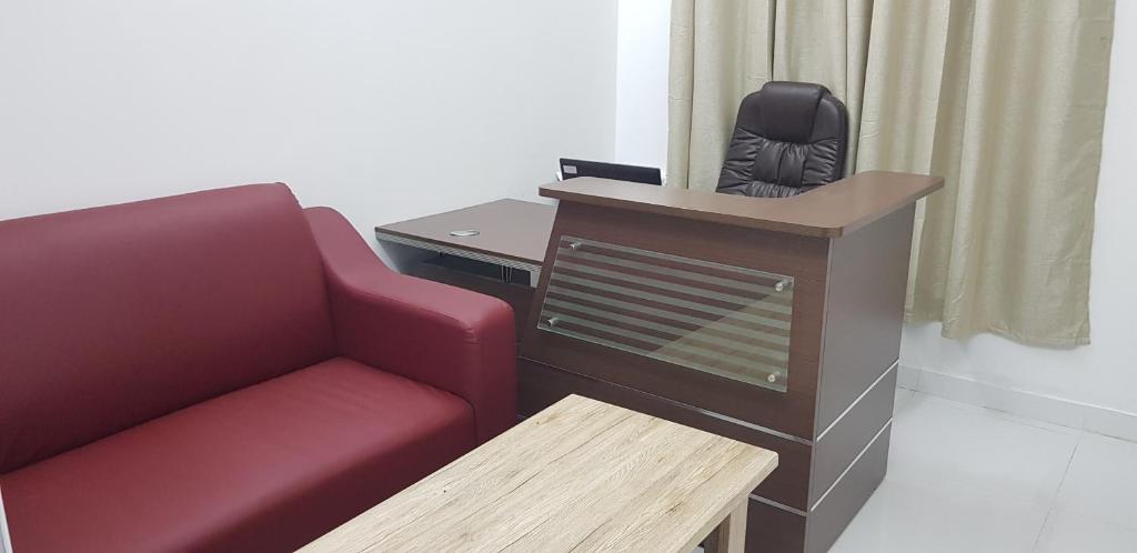 Posezení v ubytování Duqm Suites