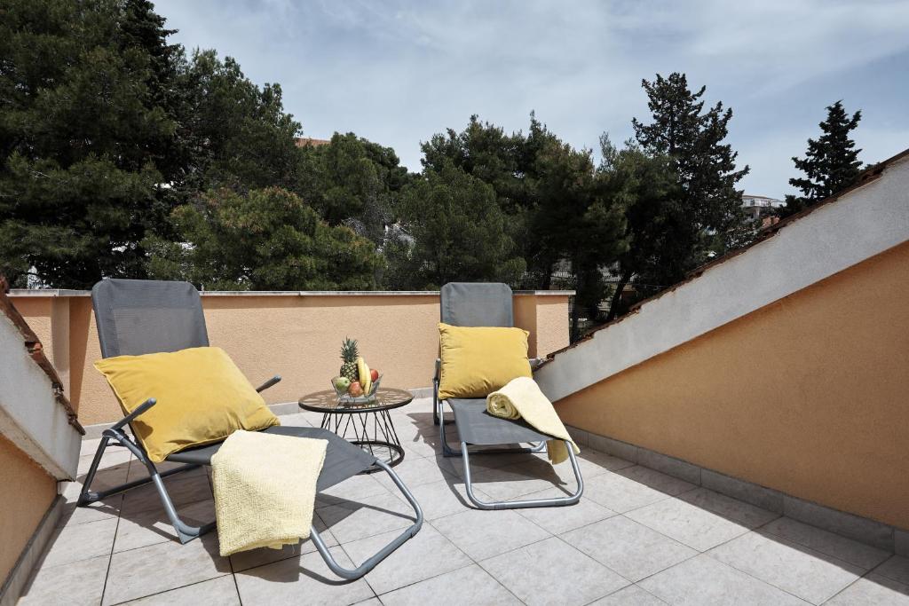 Balkón alebo terasa v ubytovaní Buonocore apartment