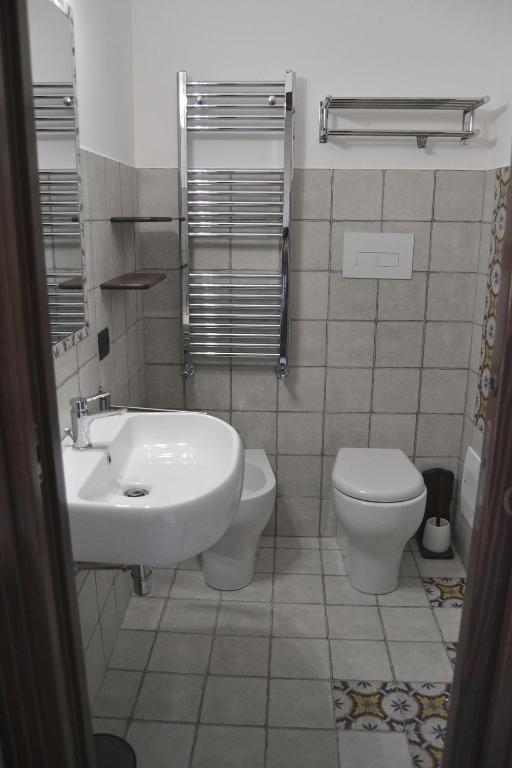 Koupelna v ubytování BnB Agorà Panoramic Rooms