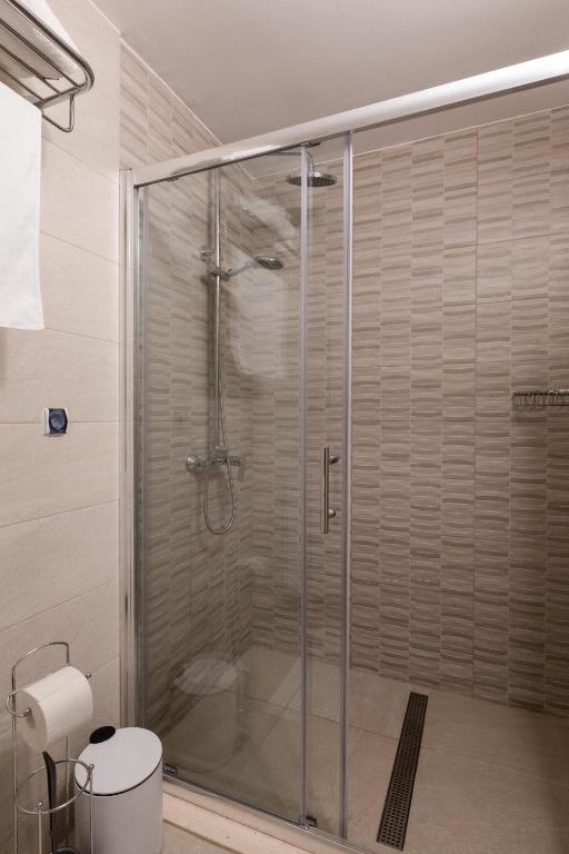Kúpeľňa v ubytovaní Apartments Lovorna