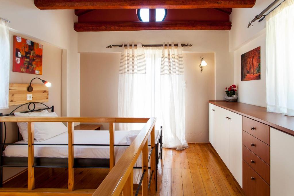 Kuchyň nebo kuchyňský kout v ubytování Estate Kares