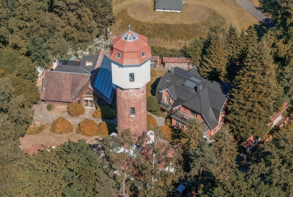 Letecký snímek ubytování Historischer Wasserturm von 1913