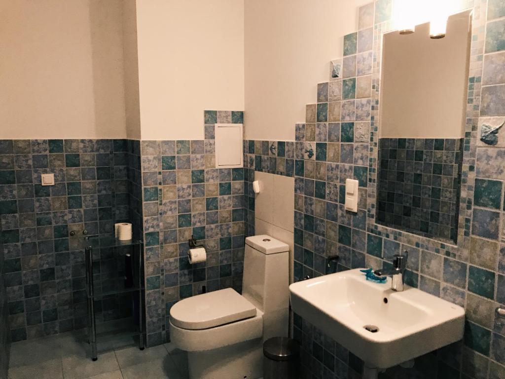 Kúpeľňa v ubytovaní Apartament Regata w sercu Mariny w Ustce