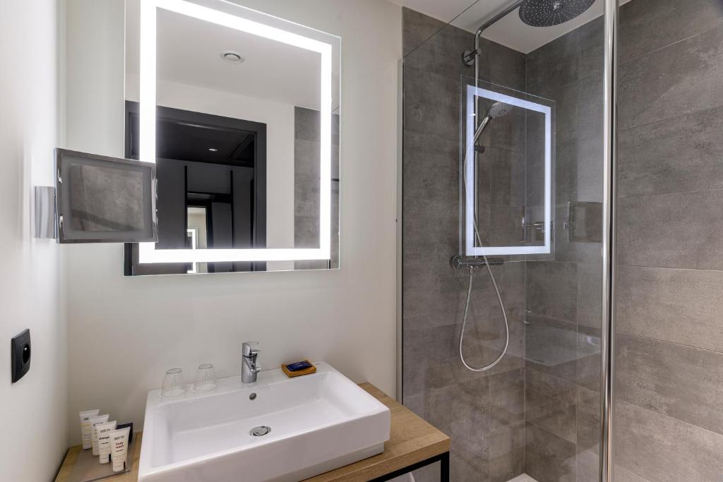 Koupelna v ubytování Radisson Hotel Antwerp Berchem