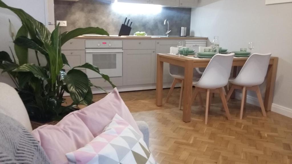Kuchyňa alebo kuchynka v ubytovaní Apartamenty Premium 200m. do plaży