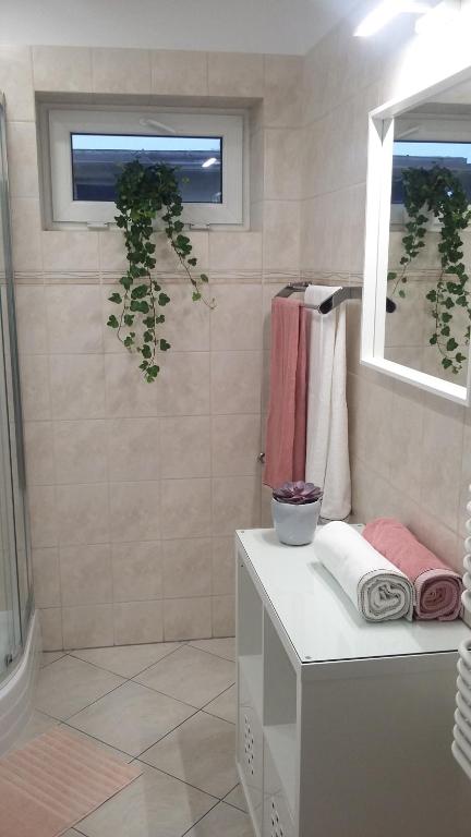 Kúpeľňa v ubytovaní Apartamenty Premium 200m. do plaży