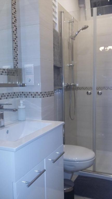 Kúpeľňa v ubytovaní Apartamenty Premium 200m. do plaży