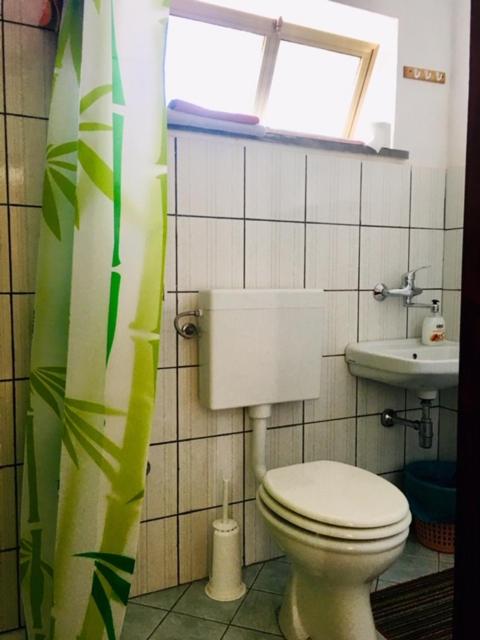 Vannituba majutusasutuses Apartmaji Jana