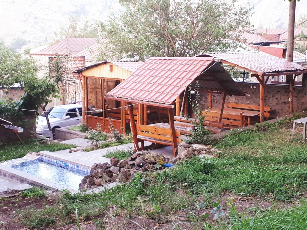 Budova, kde se bed and breakfast nachází