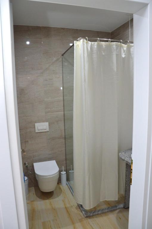 Koupelna v ubytování Hotel Beler