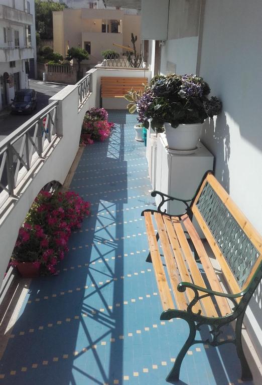 Balkón nebo terasa v ubytování B&B Lilium Otranto