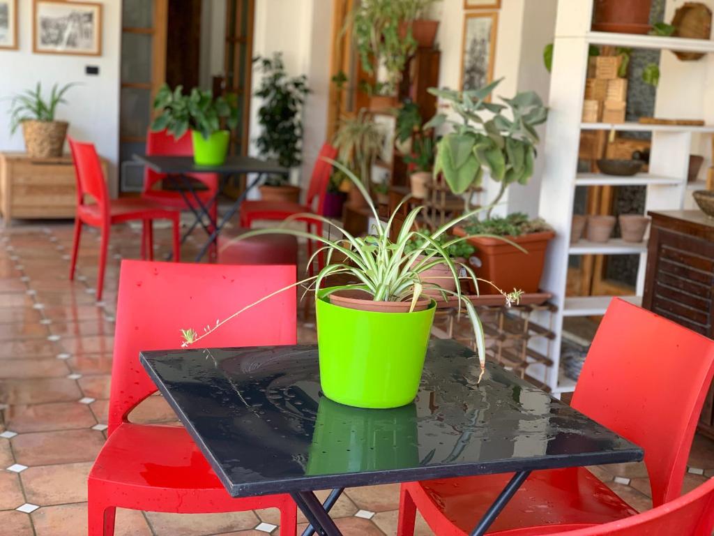 Posezení v ubytování Arega B&B