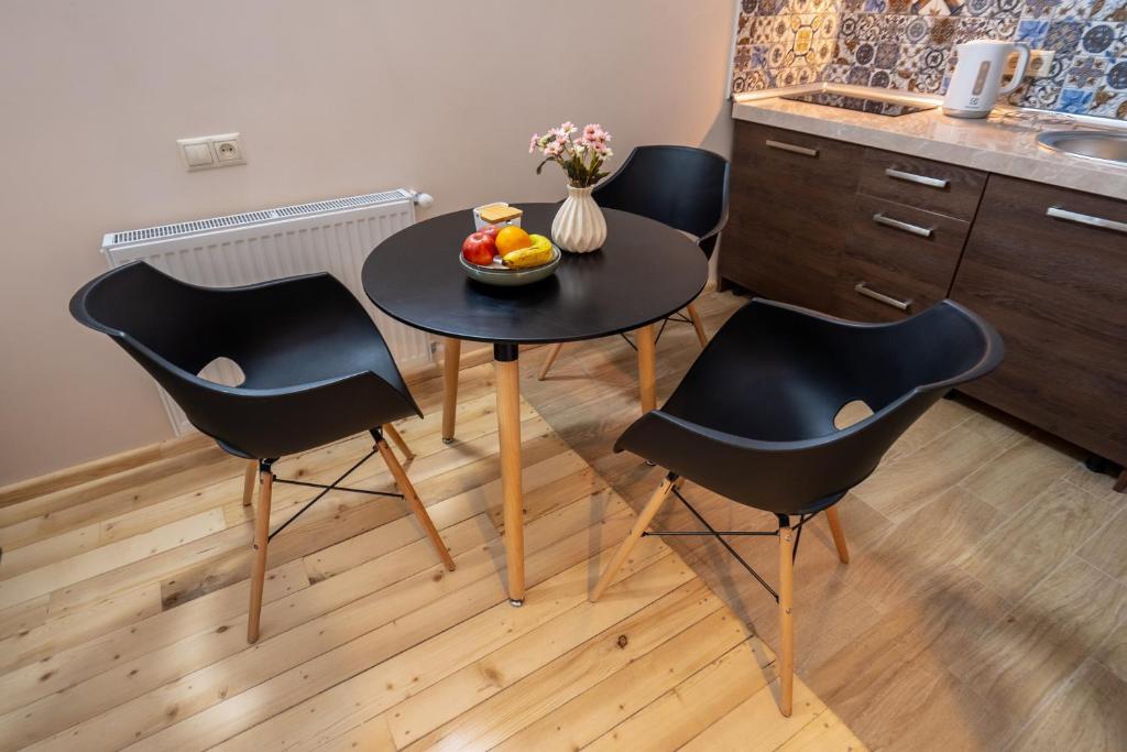 Posezení v ubytování Wine Inn Borjomi Aparthotel