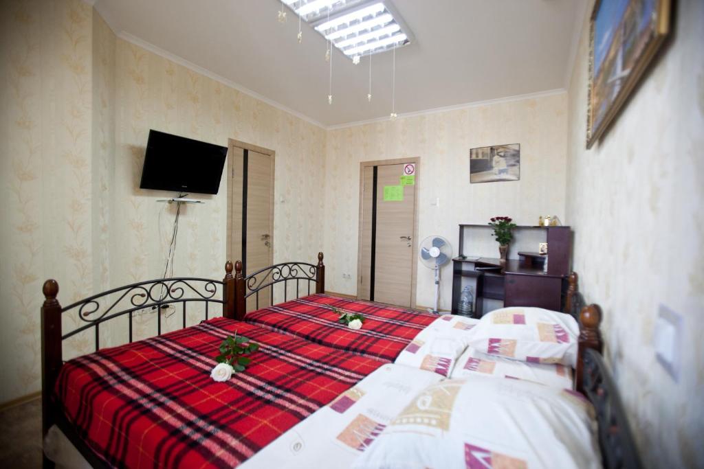 Cama o camas de una habitación en Freedom Hostel