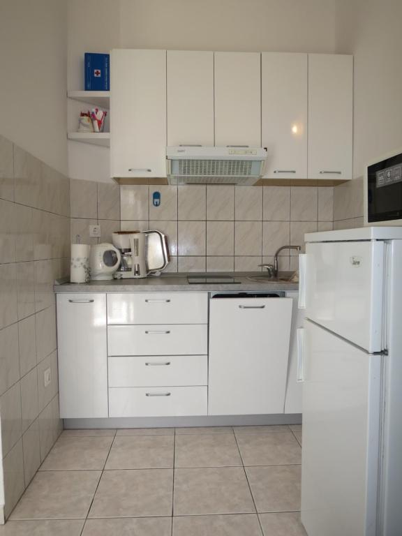 Kuchyňa alebo kuchynka v ubytovaní Apartments Milica