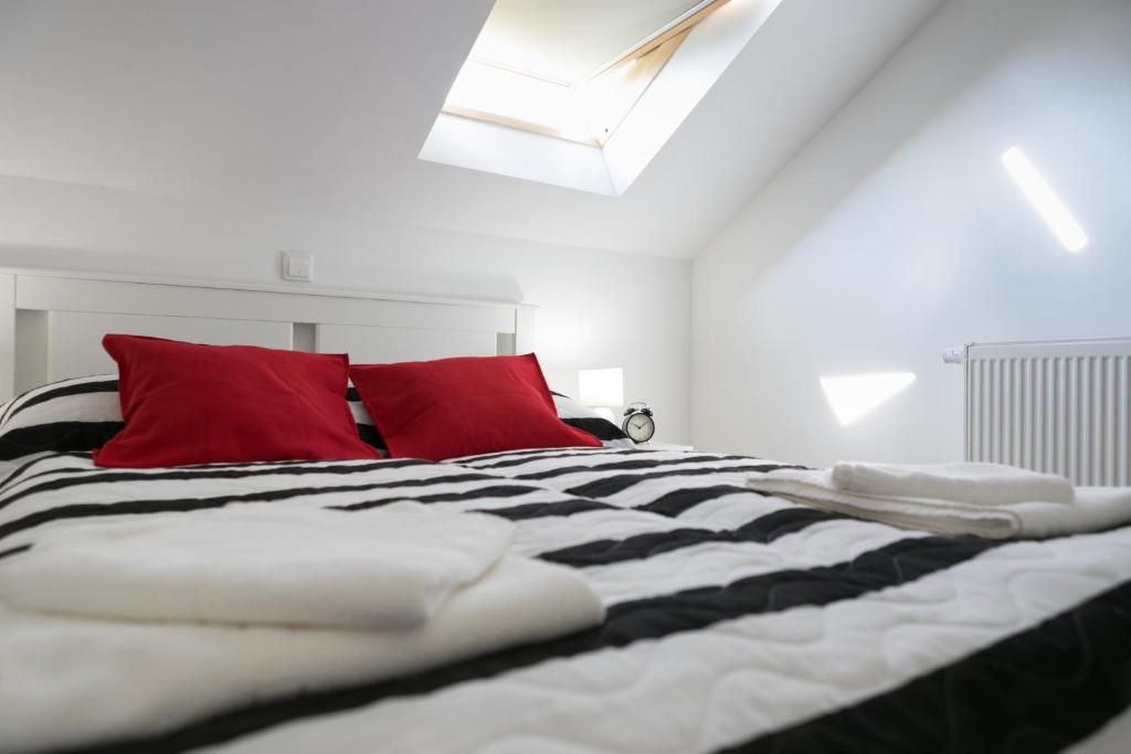 Posteľ alebo postele v izbe v ubytovaní House Smolčić