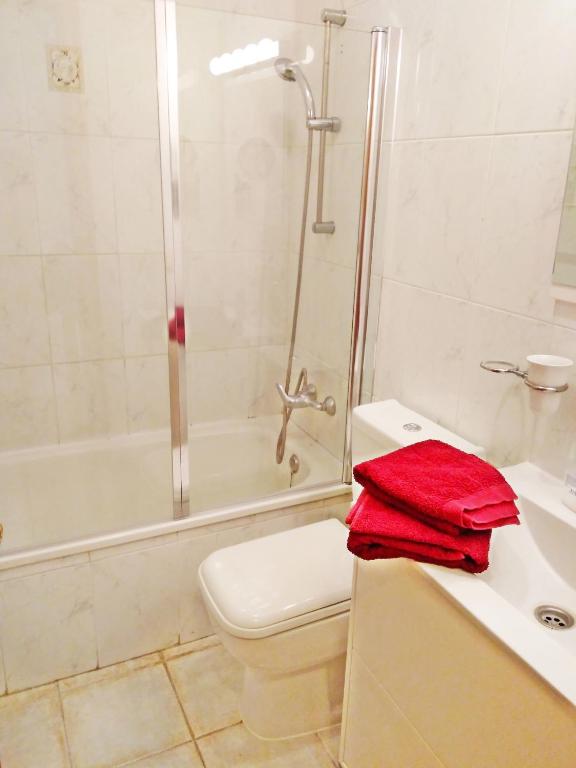 Kúpeľňa v ubytovaní Casa Dos Angeles