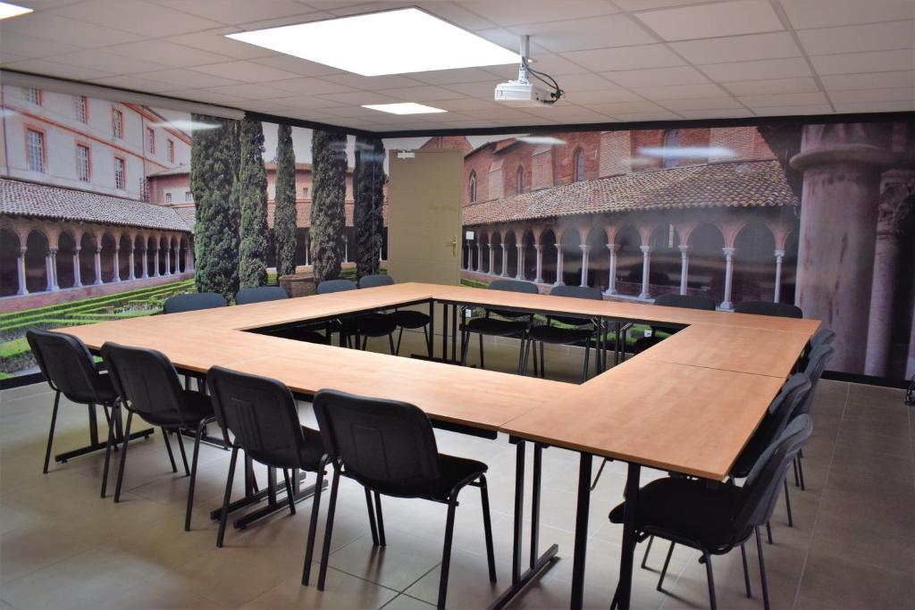 Konferenční prostory v ubytování Logis Hôtel La Fauceille