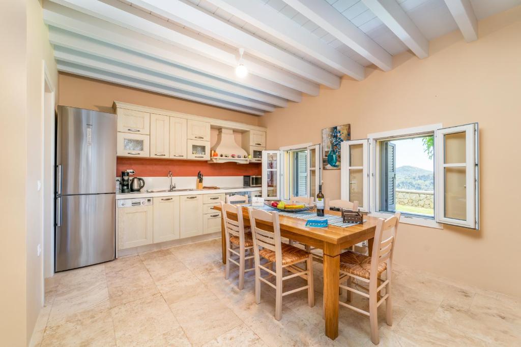 Kuchyň nebo kuchyňský kout v ubytování Siora Tanto Rustic Villa