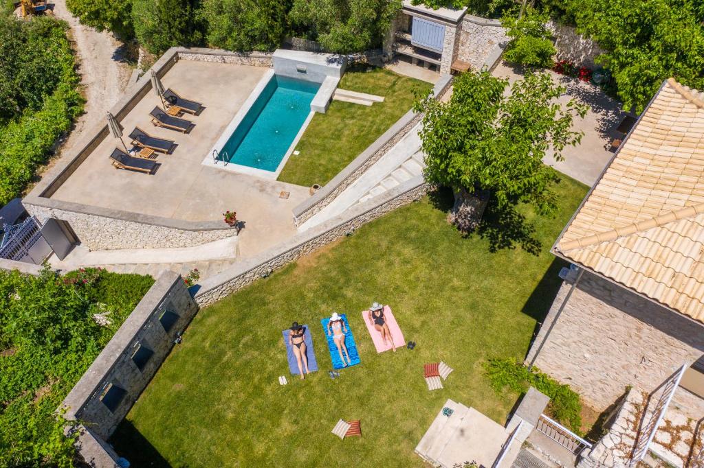 Bazén v ubytování Siora Tanto Rustic Villa nebo v jeho okolí