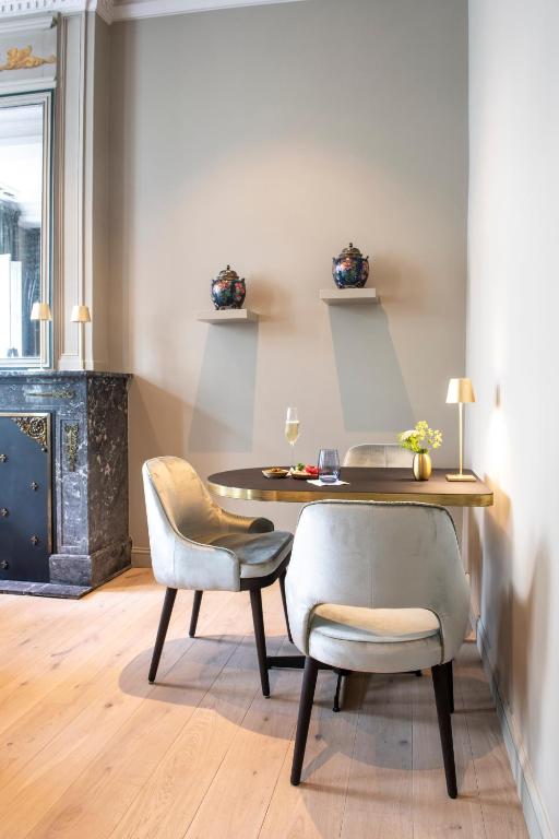Posezení v ubytování Bed & Breakfast Jezuietenplein 21