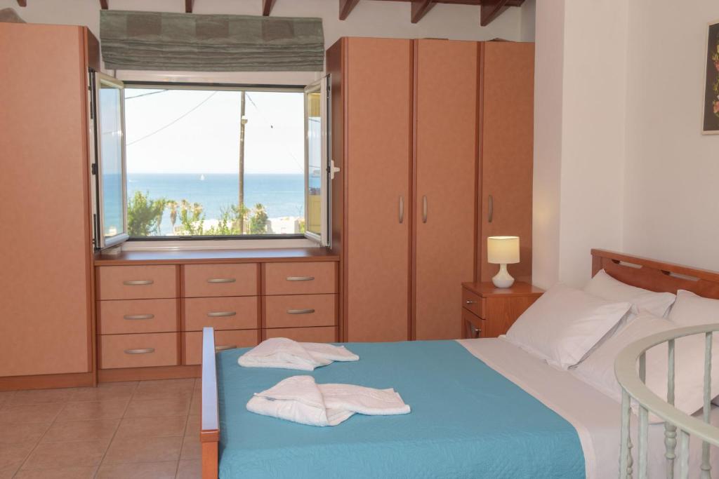 Posteľ alebo postele v izbe v ubytovaní Romantic Corner Maisonette houses