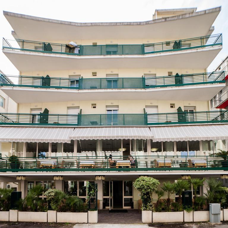 Balkón nebo terasa v ubytování Hotel Plaza