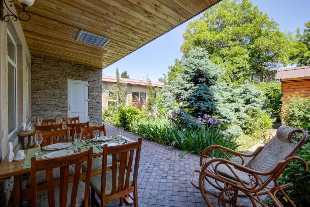 Zahrada ubytování Kausar Hotel
