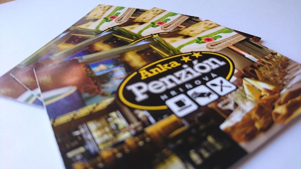 Certifikát, ocenenie alebo iný dokument vystavený v ubytovaní Penzión **Anka