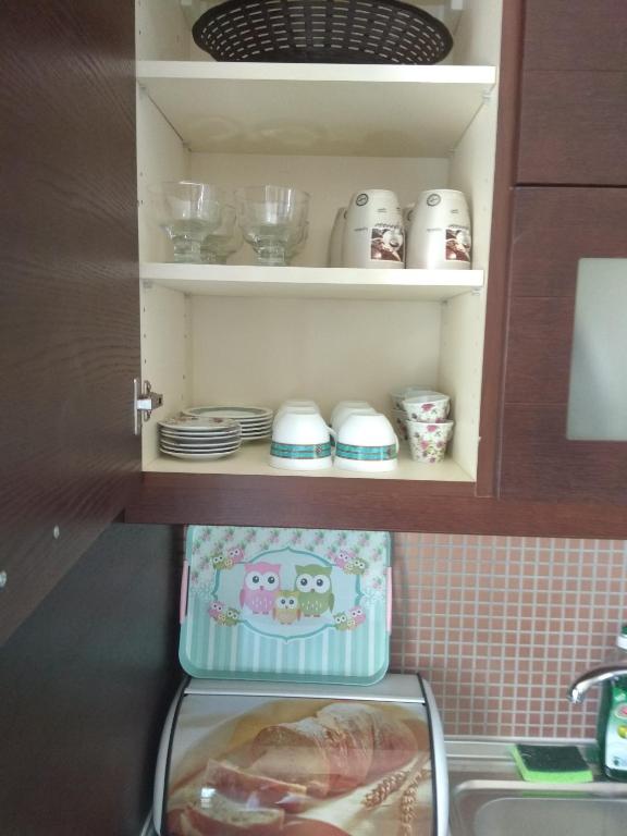 Kuchnia lub aneks kuchenny w obiekcie Fotini's Apartment