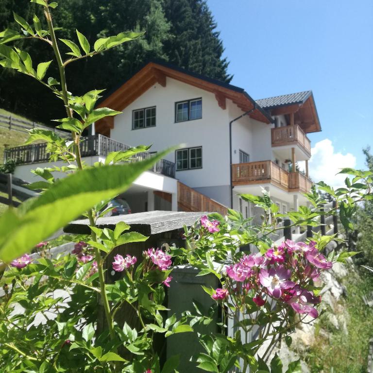 Zahrada ubytování Appartement Alpenglück