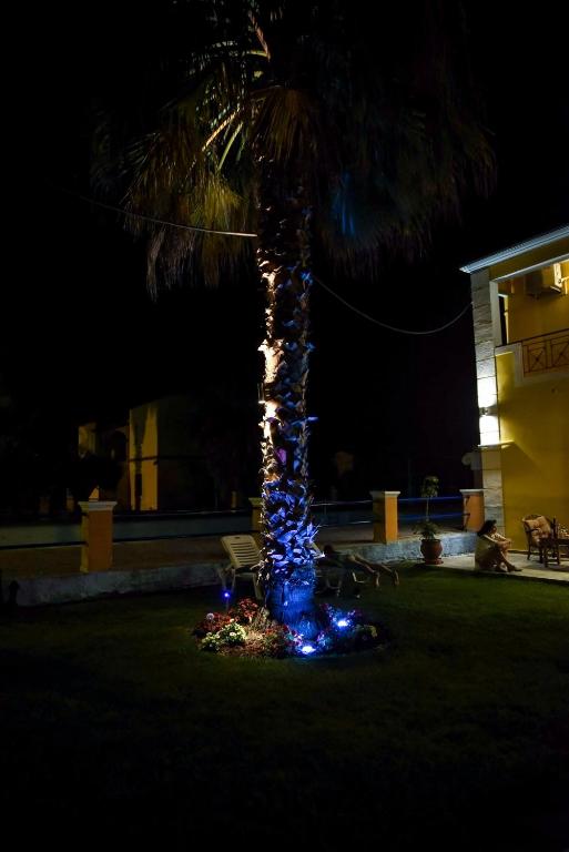 A garden outside Casa del mar