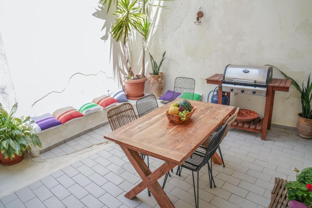 A patio or other outdoor area at Casa Armada